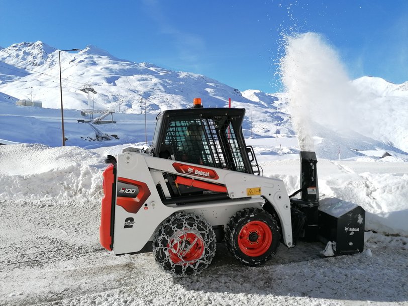 Bobcat Toughness Tackles Extreme Conditions in Val Thorens
